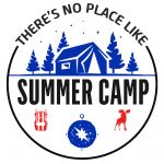 theres no place like summer camp logo