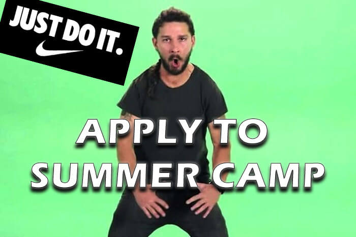 apply to summer camp
