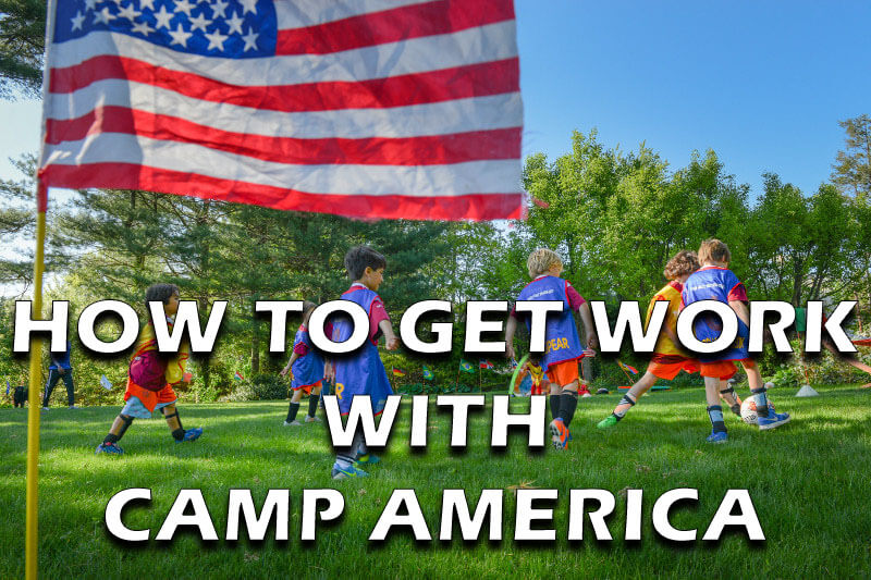 how to get work with camp america